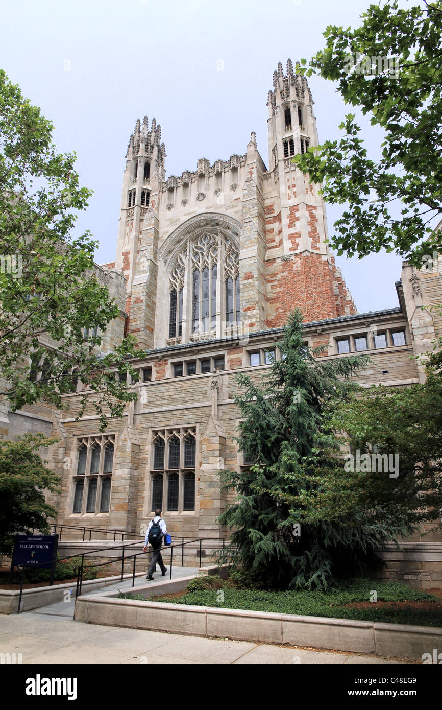 Yale law school campus hi-res stock photography and images - Alamy