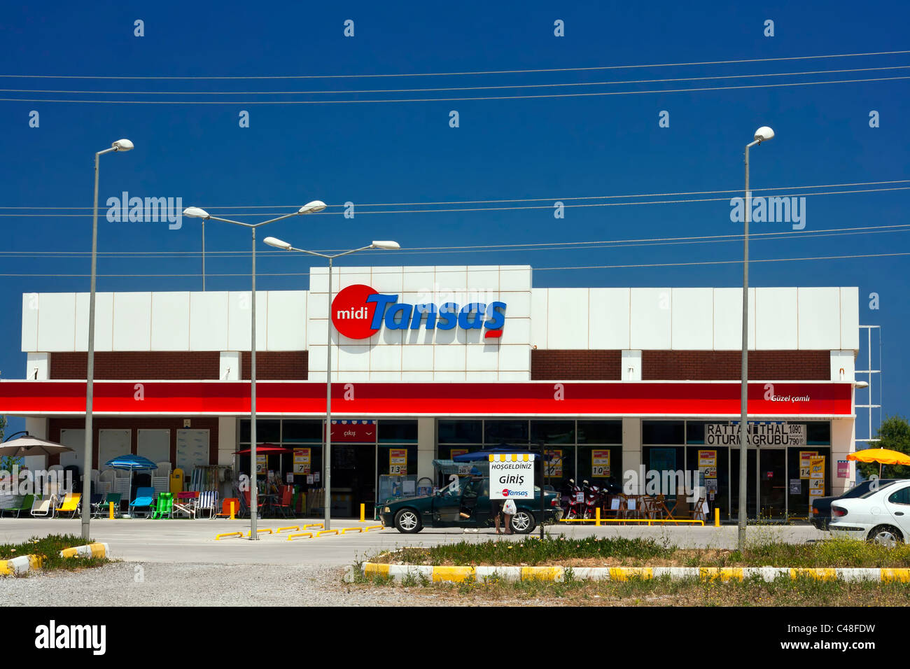 Tansas, one of the larger supermarket chains in Turkey Stock Photo - Alamy