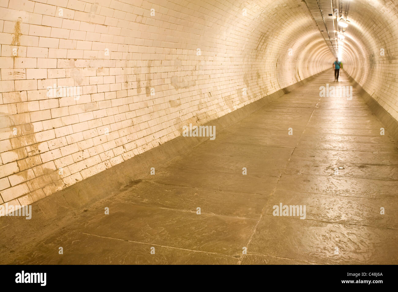 Greenwich Foot Tunnel, London, UK Stock Photo Alamy