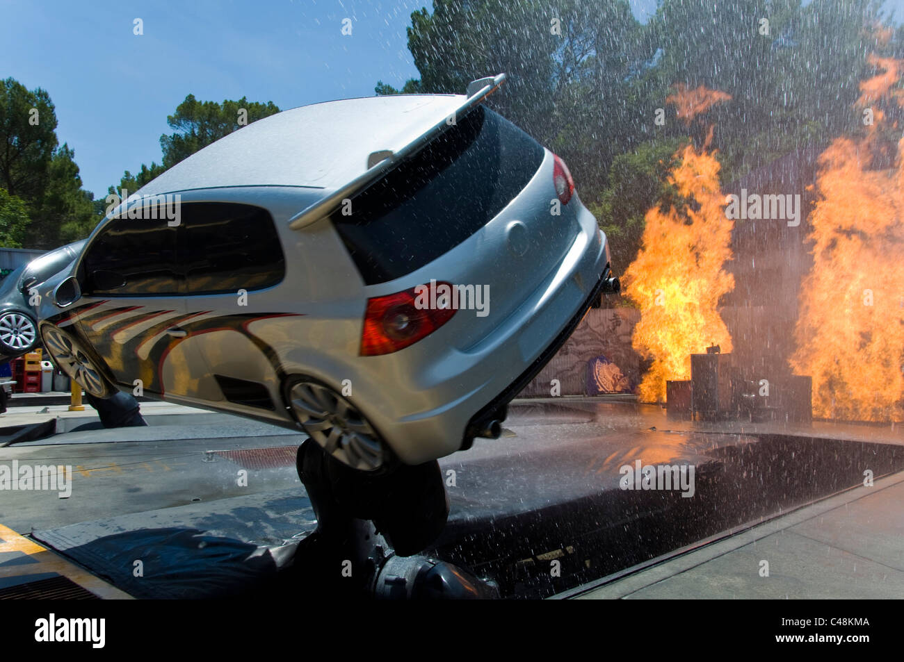 Fire car show universal studios hi-res stock photography and images - Alamy