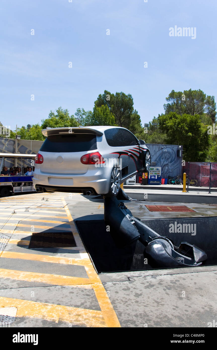 Fire and Car Show at Universal Studios, Los Angeles, California, USA ...