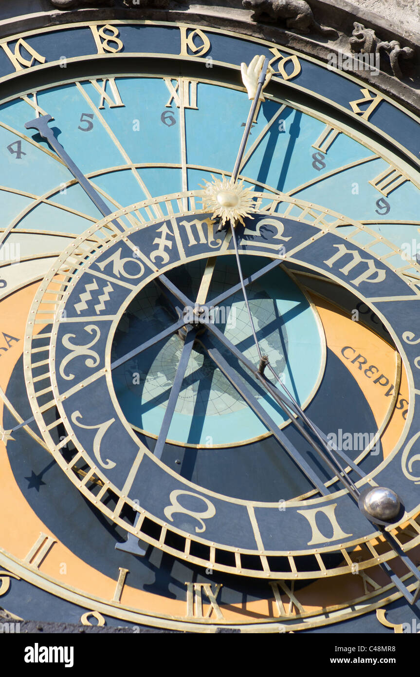 Astronomical clock with chimes hi-res stock photography and images - Alamy