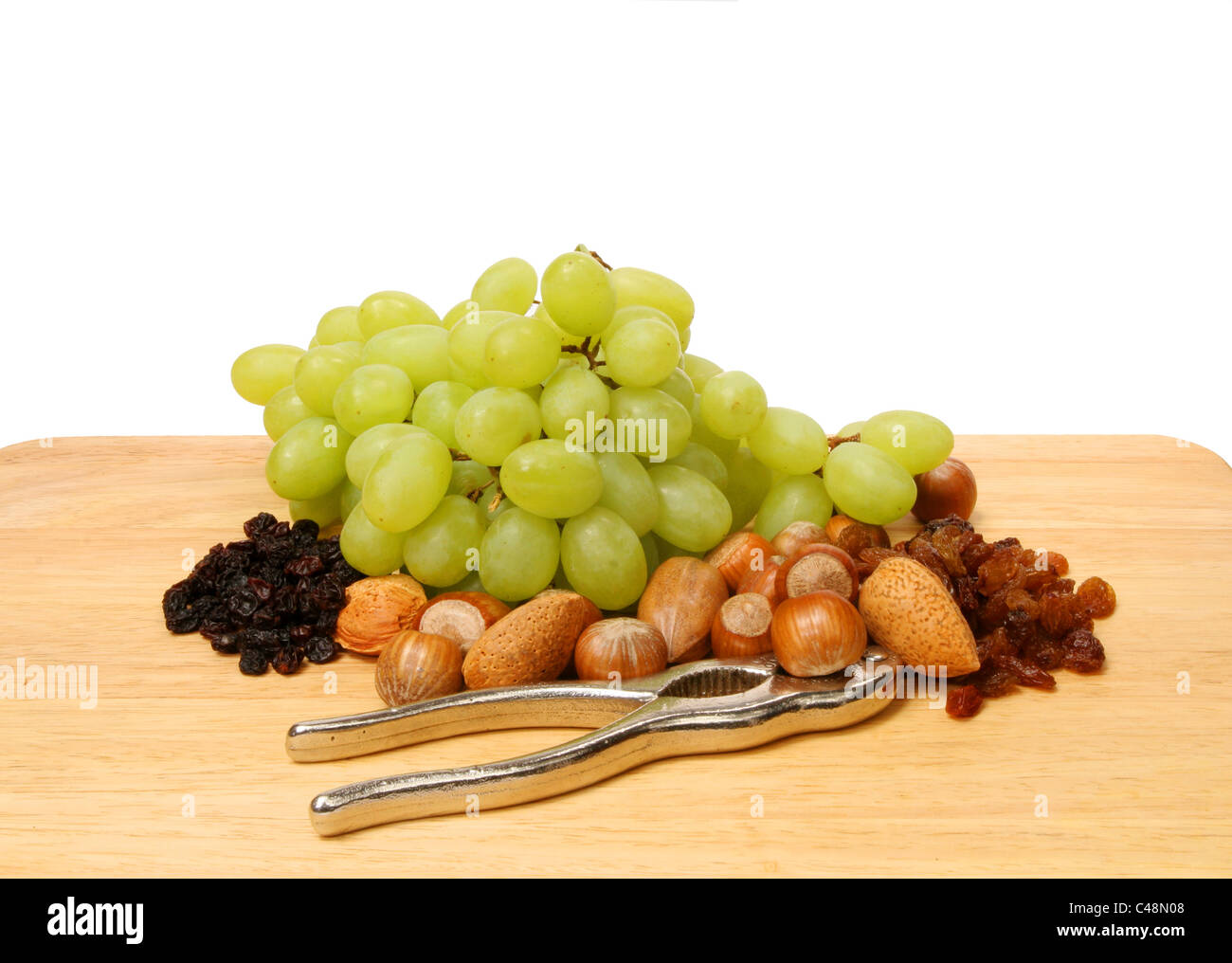 Fruit nuts and cracker Stock Photo Alamy