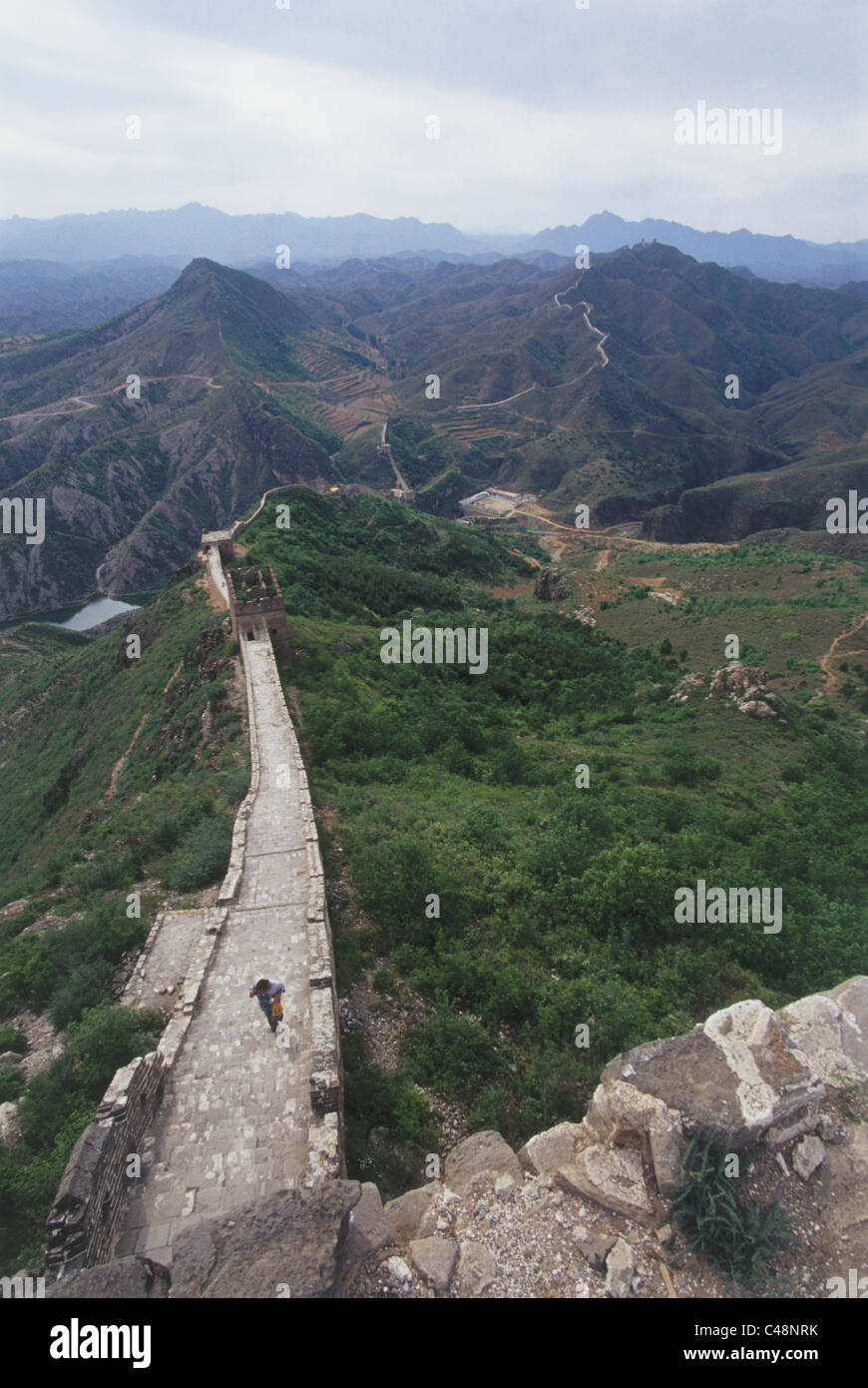 Aerial view great wall china hi-res stock photography and images - Page 3 -  Alamy