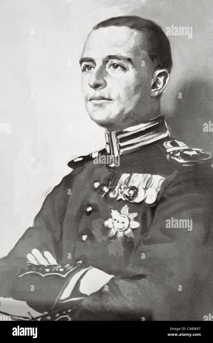 Adolphus Frederick VI, Grand Duke of Mecklenburg, 1882 – 1918. Last sovereign of the state of Mecklenburg-Strelitz. Stock Photo