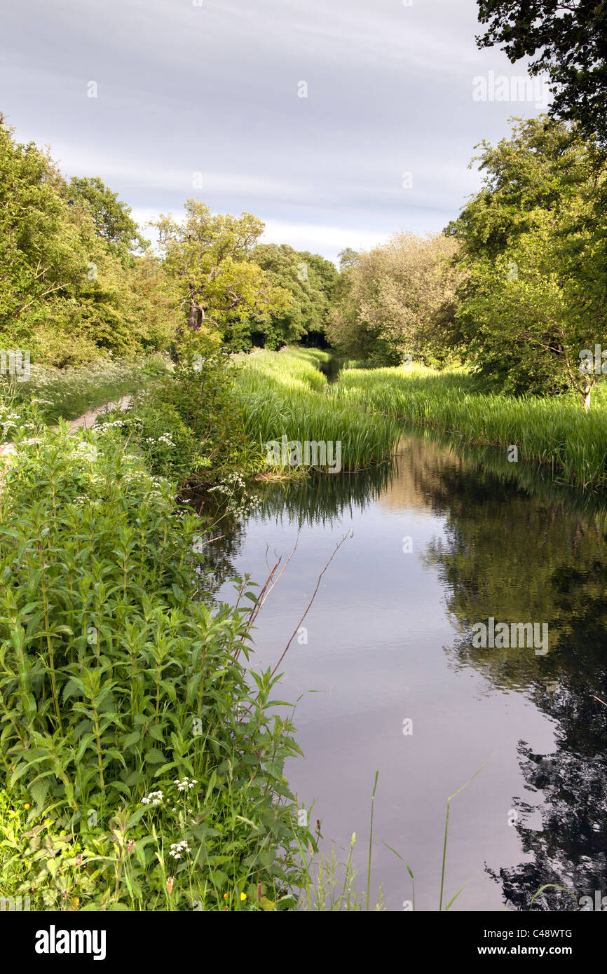Cromford Canal, Derbyshire, England Stock Photo