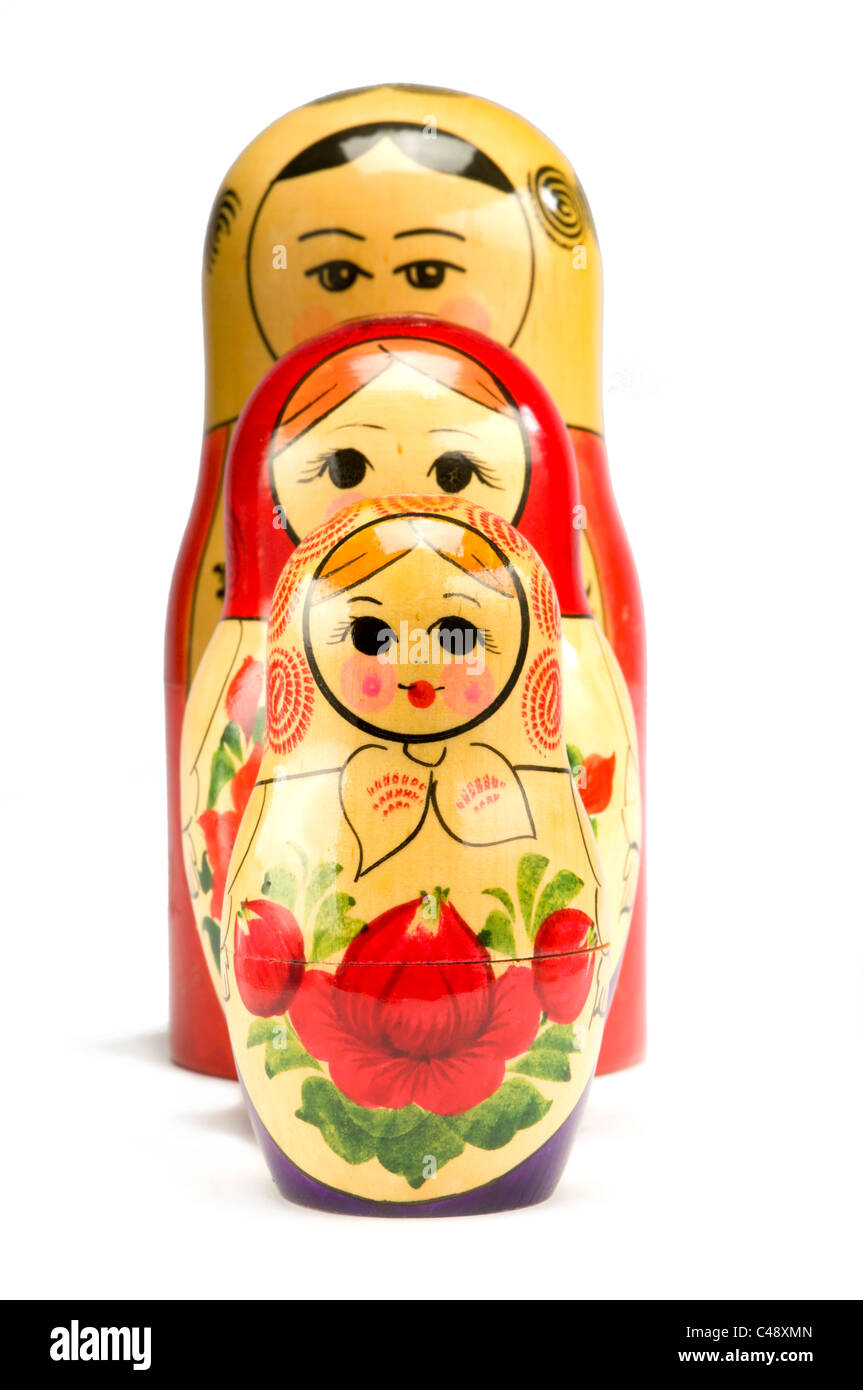 Babushka nesting dolls Stock Photo Alamy