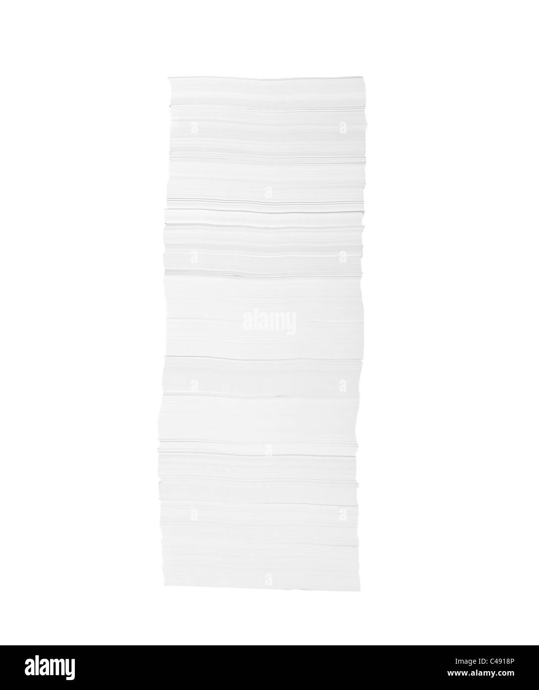 stack of paper Stock Photo - Alamy