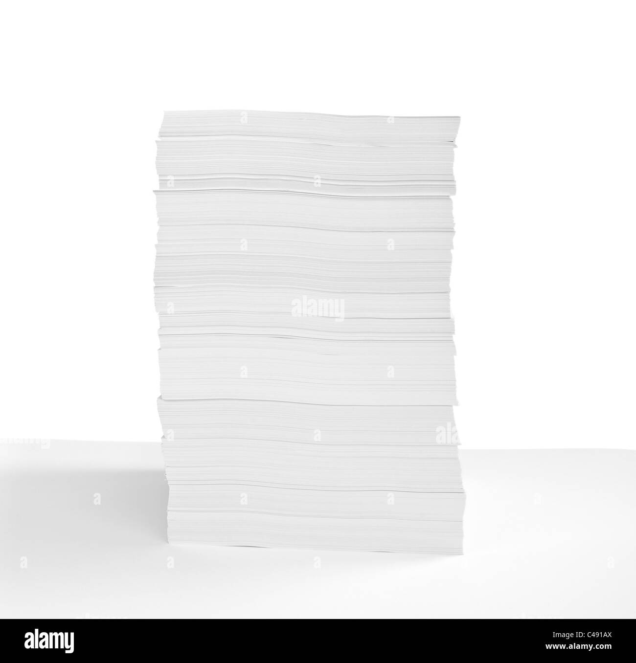 stack of paper Stock Photo Alamy