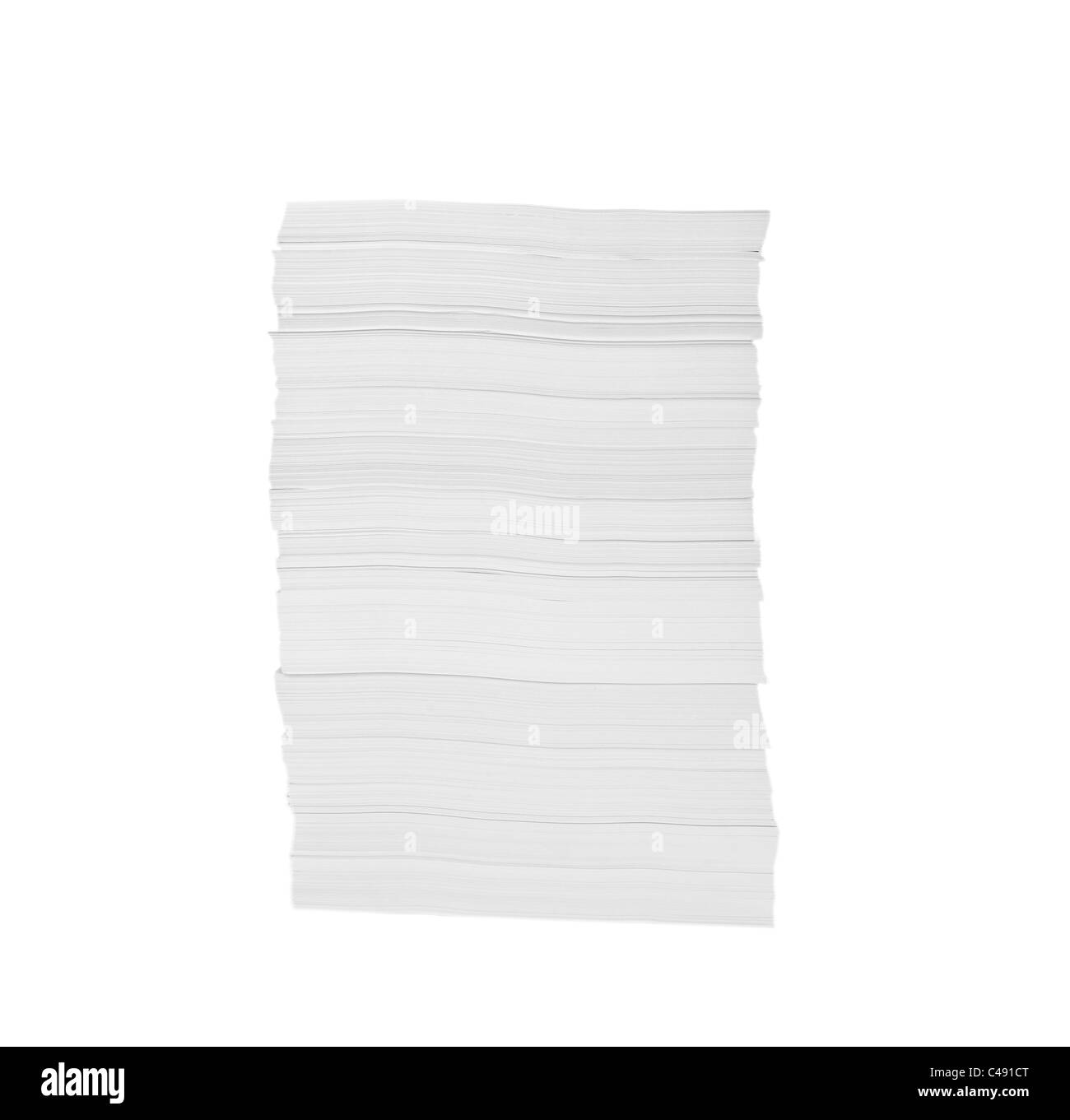 stack of paper Stock Photo Alamy