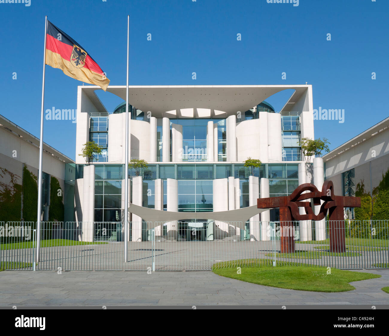 The Chancellery building the building housing the Chancellor in Berlin