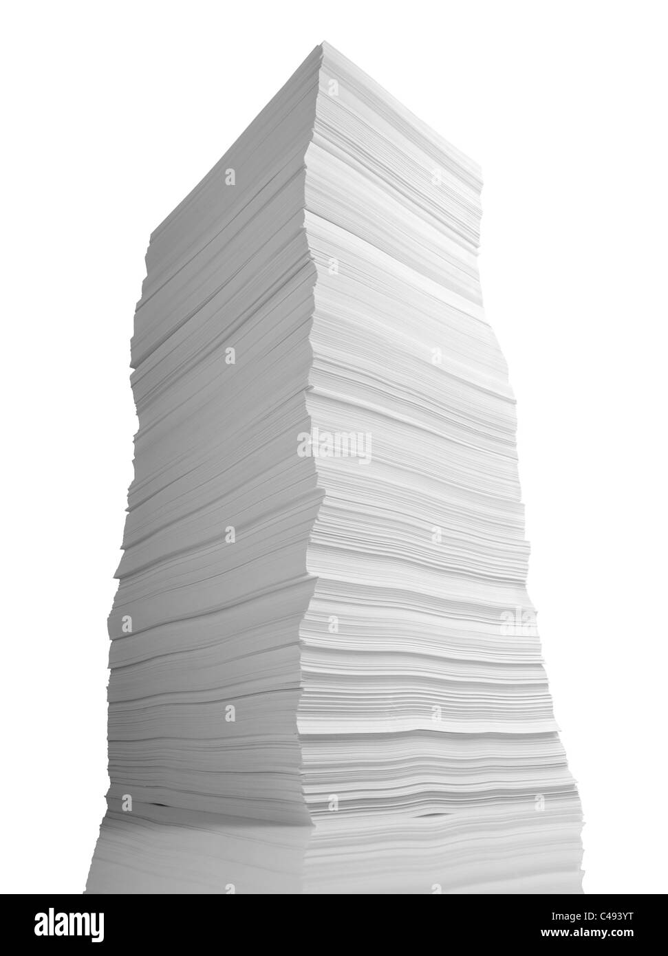 Papers pile Black and White Stock Photos & Images - Alamy
