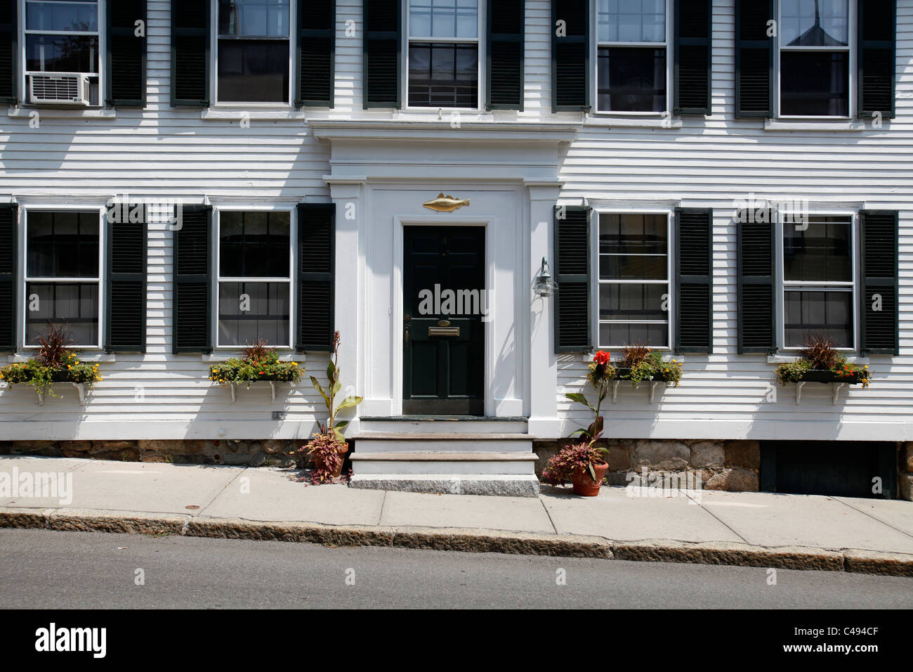 18th century town house hi-res stock photography and images - Alamy