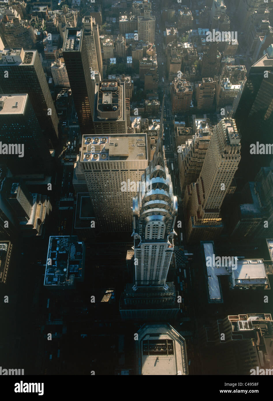Aerial photograph of Manhattan in New York city Stock Photo - Alamy
