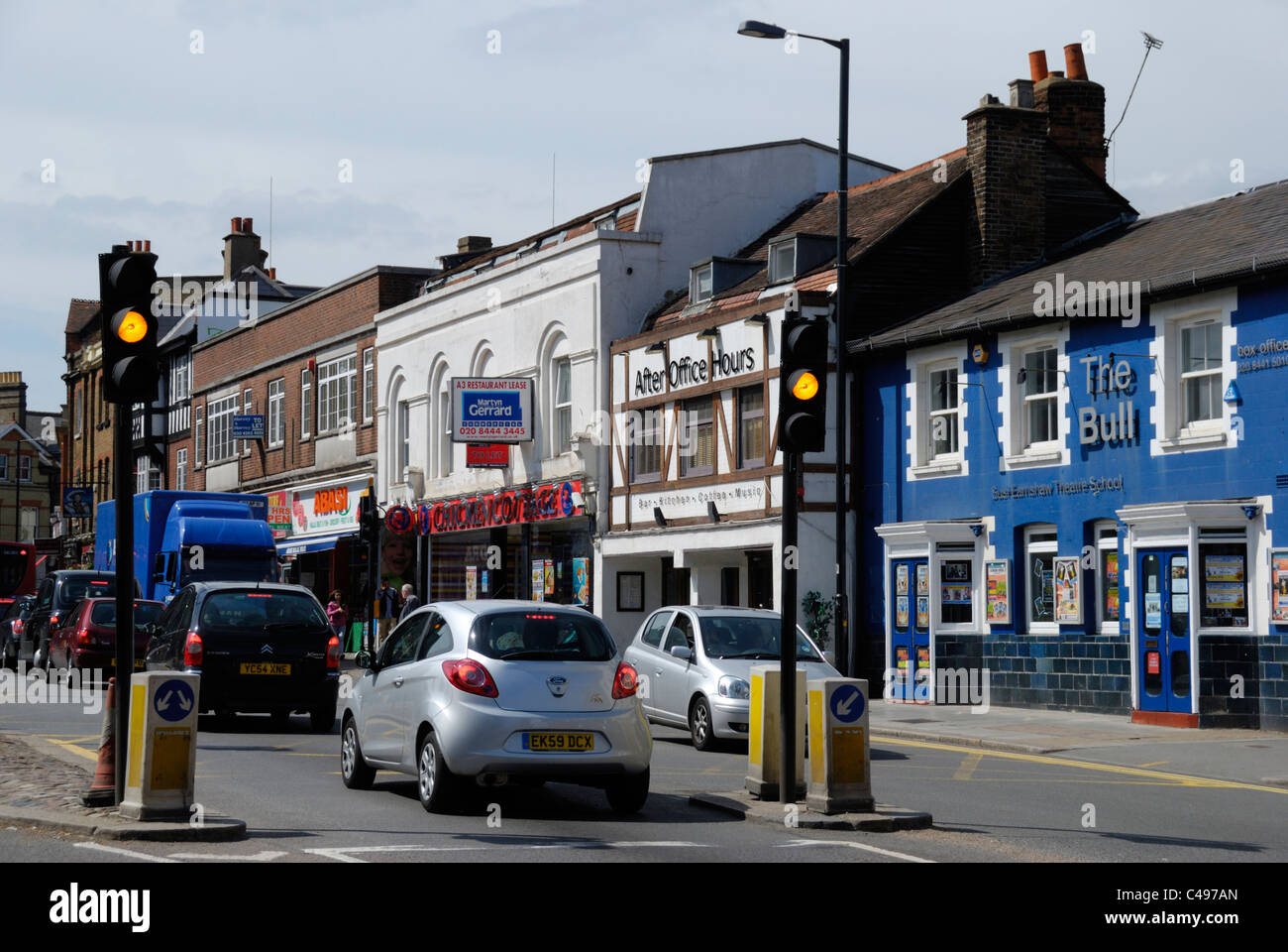 High Street, Barnet, Hertfordshire, England Stock Photo