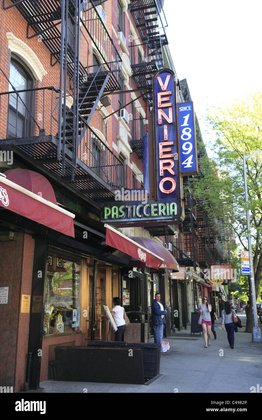 Veniero Bakery, East Village, Manhattan, New York City Stock Photo Alamy