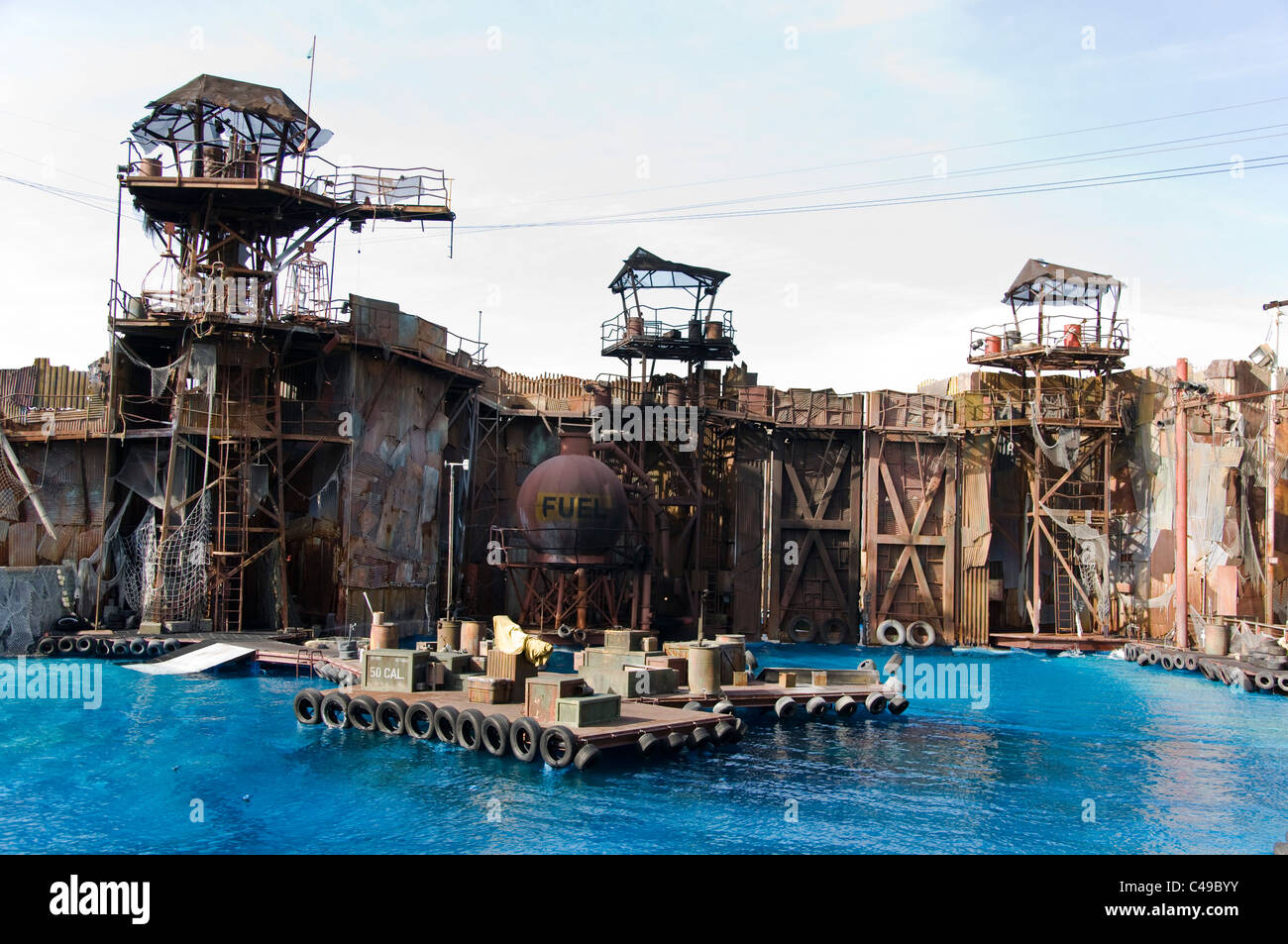 Water World Show in Universal Studios, Los Angeles, California, USA