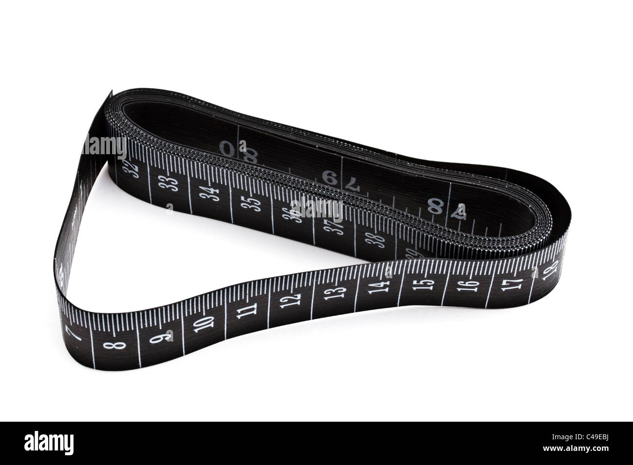 Tailors tape measure on white hi-res stock photography and images - Alamy