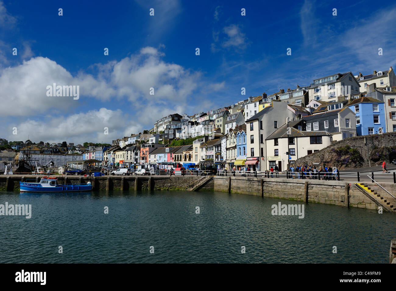 brixham devon england uk Stock Photo