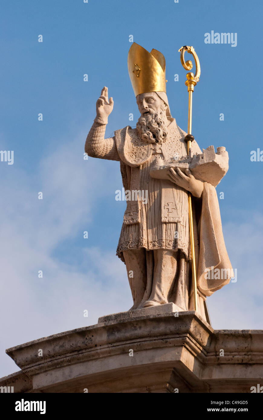 Statue of saint blaise hires stock photography and images Alamy
