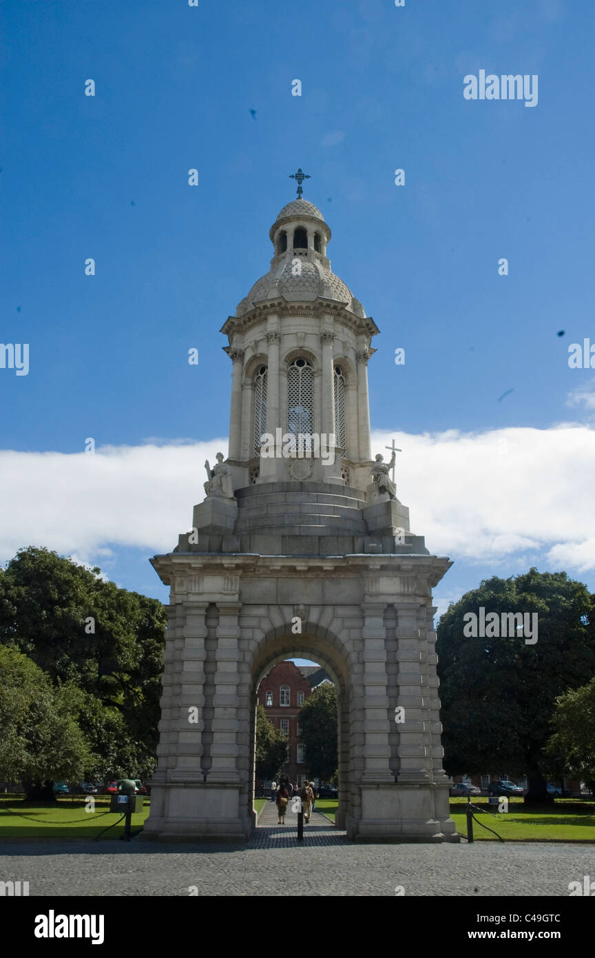 Photograph of a small tower in Dublin Ireland Stock Photo Alamy