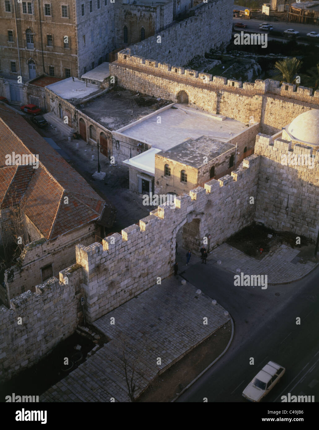 Aerial photograph of the old city of Jerusalem Stock Photo - Alamy