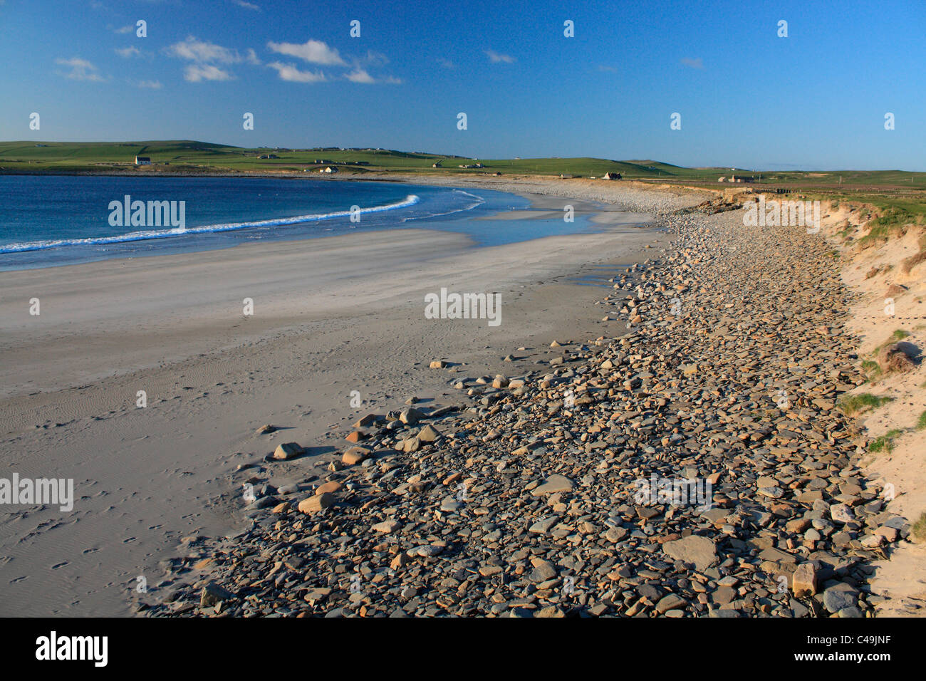 Orkney, Skaill Beach Stock Photo Alamy
