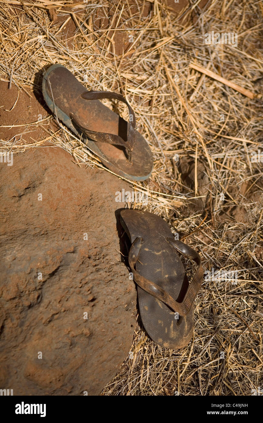 Discarded sandals hi-res stock photography and images - Alamy