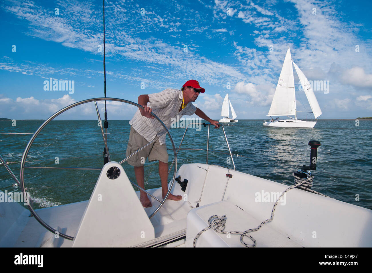 Sailboat captain hi-res stock photography and images - Alamy