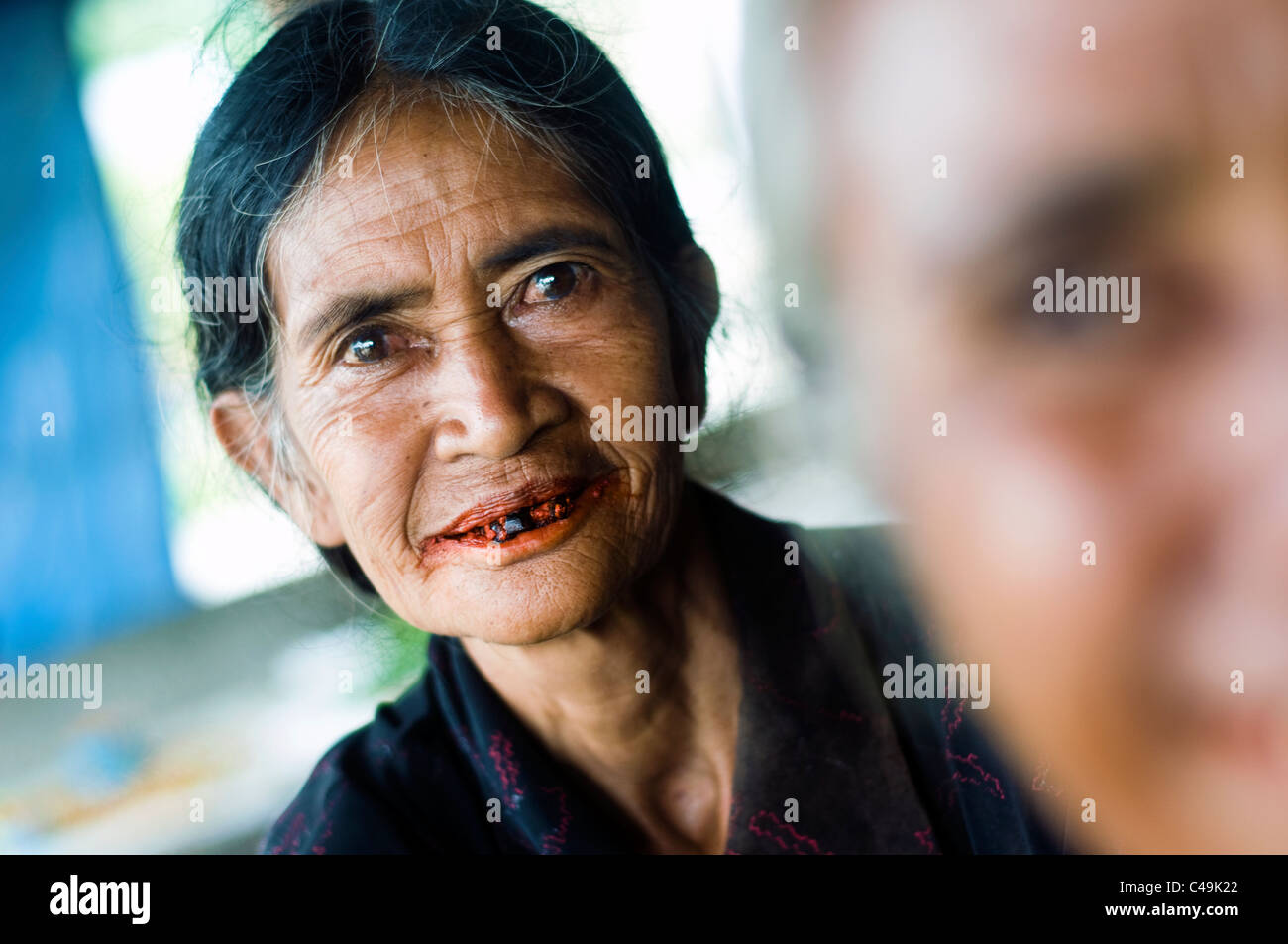 Elderly woman indonesia hi-res stock photography and images - Alamy