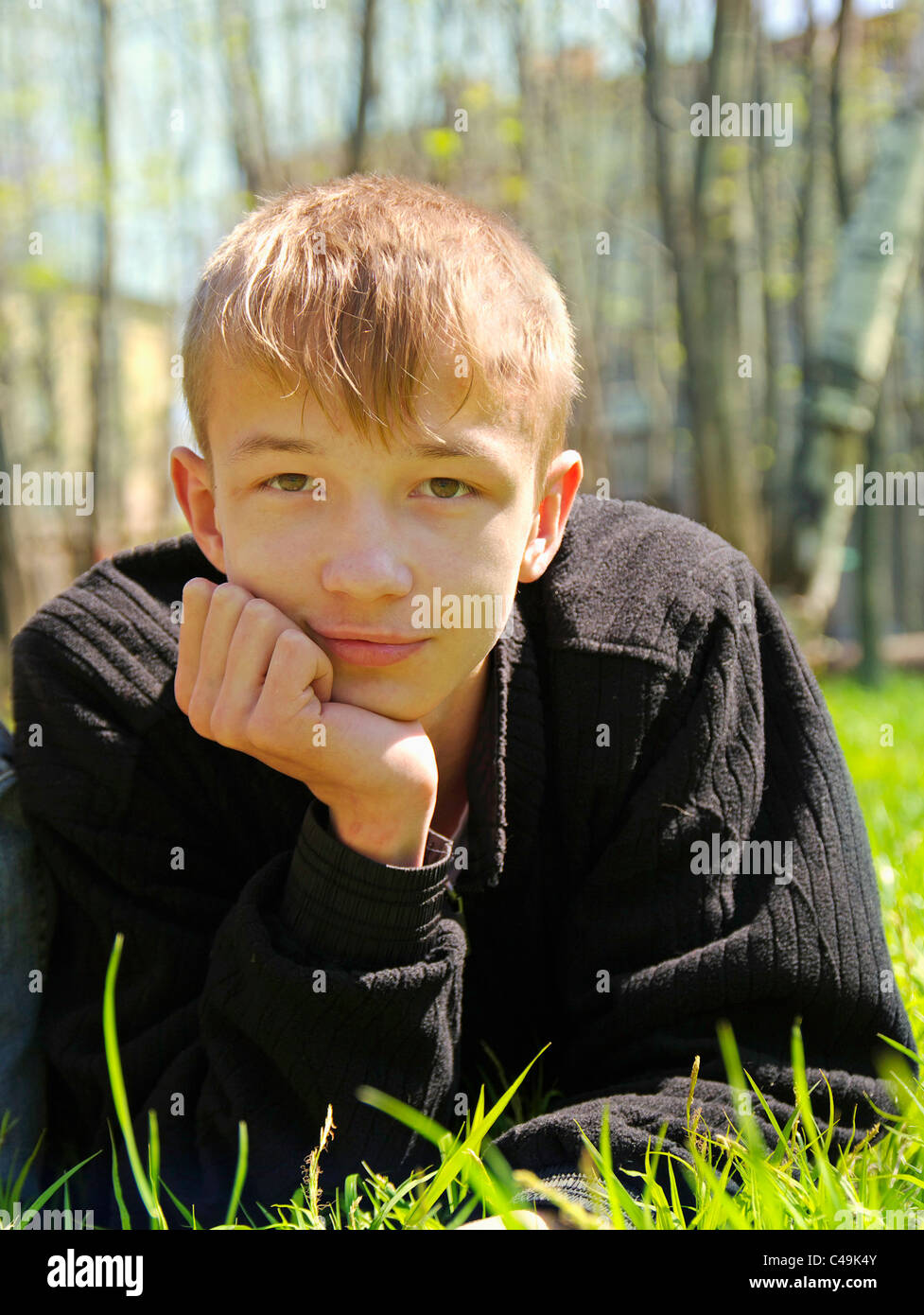 Russian boy hi-res stock photography and images - Alamy