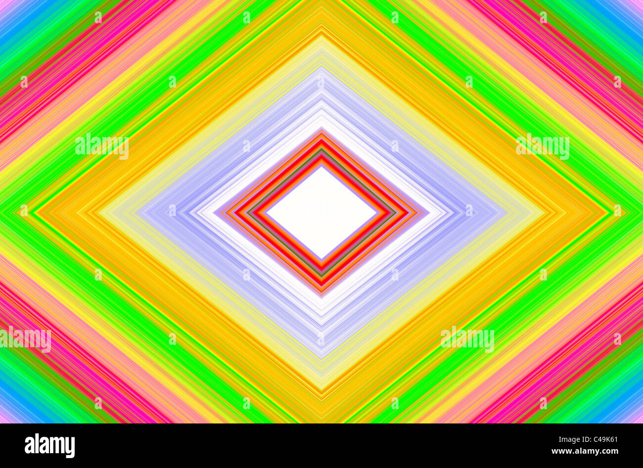 Abstract Rhomb Different Colours background Stock Photo