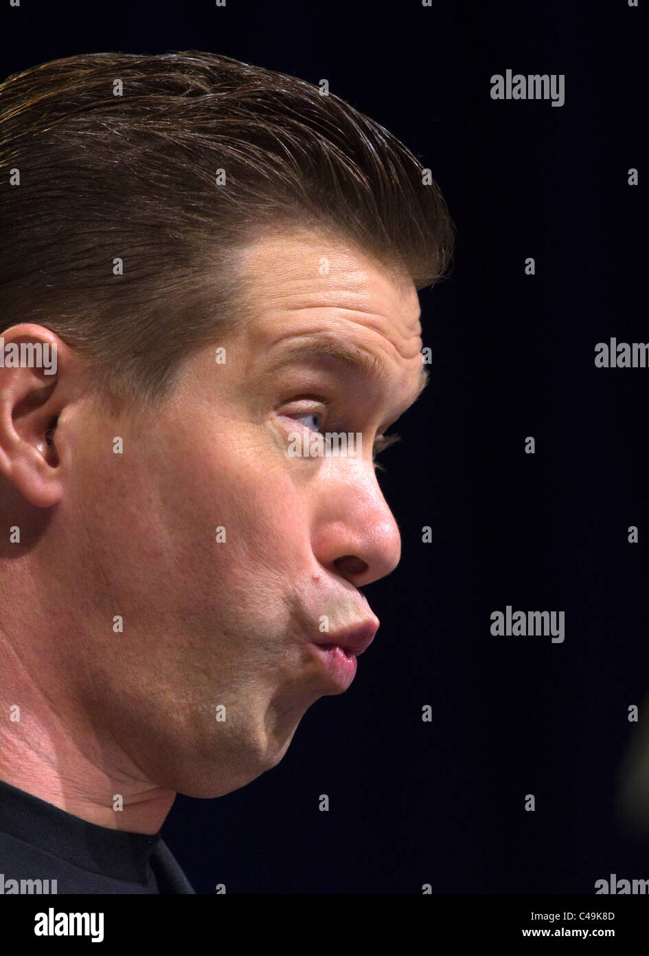 Actor Stephen Baldwin pictured at the CPAC conference  in Washington DC. Stock Photo