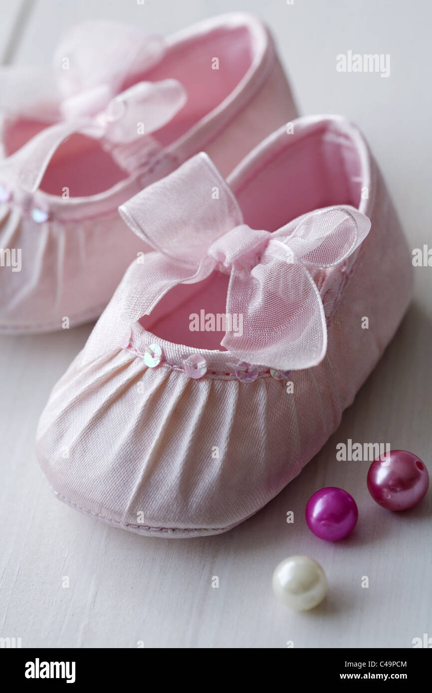 girls baby shoes Stock Photo - Alamy