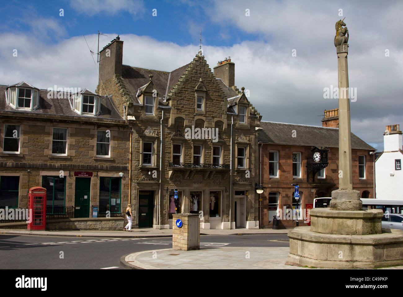 Melrose town scottish borders hires stock photography and images Alamy