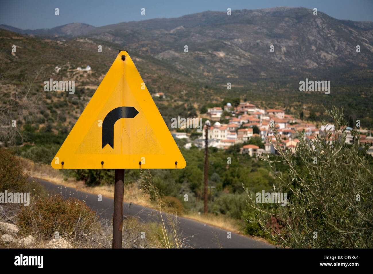 Samos mountain village hires stock photography and images Alamy