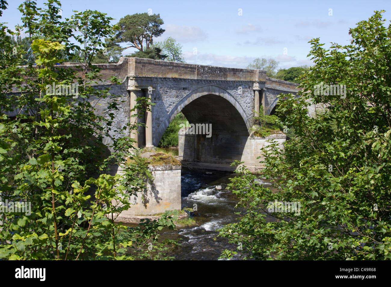 kelso town centre scottish borders scotland Stock Photo