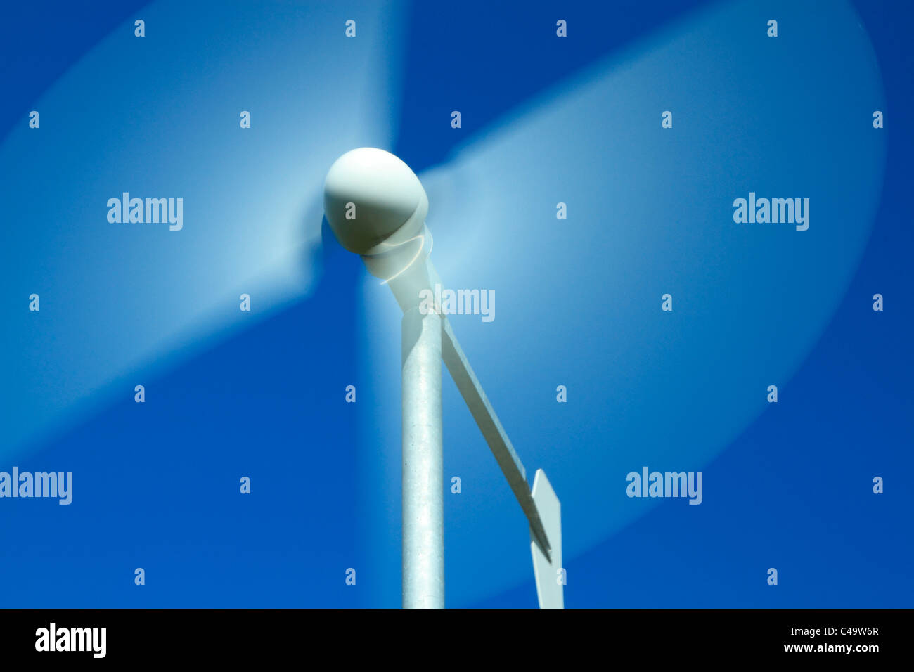 Eoltec domestic wind turbine Stock Photo