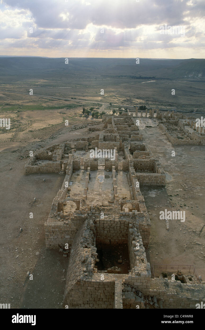 Avdat aerial hi-res stock photography and images - Alamy