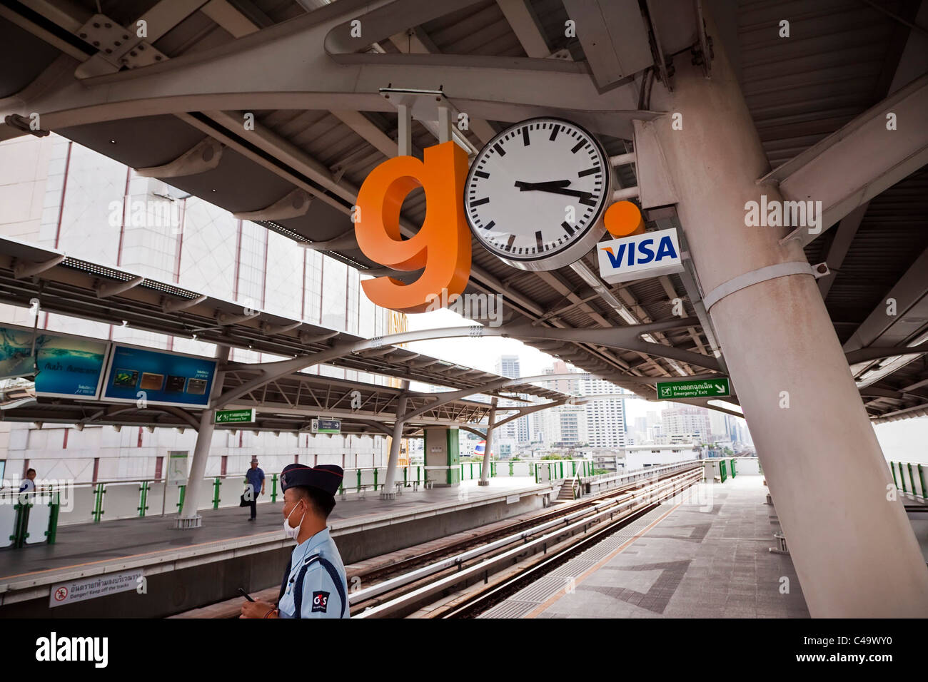 Skytrain Station Bangkok Thailand Stock Photo Alamy Skytrain Station Bangkok Thailand Stock Photo Alamy
