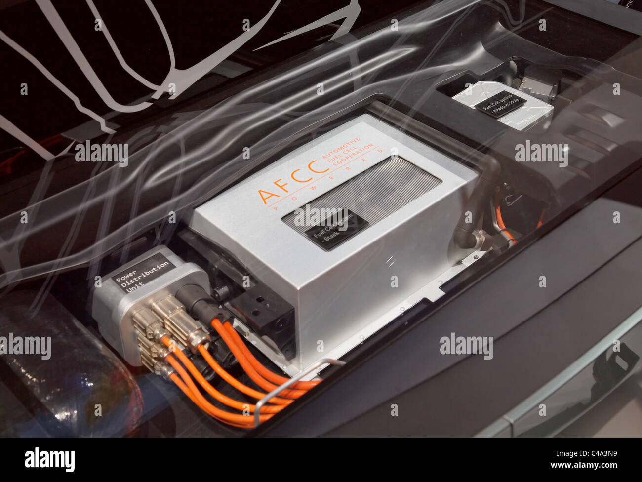 Mercedes Bluezero Fuel Cell Plus Stock Photo