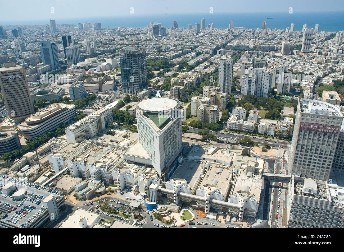 Aerial photograph of Sourasky's medical center in Tel Aviv Stock Photo Alamy