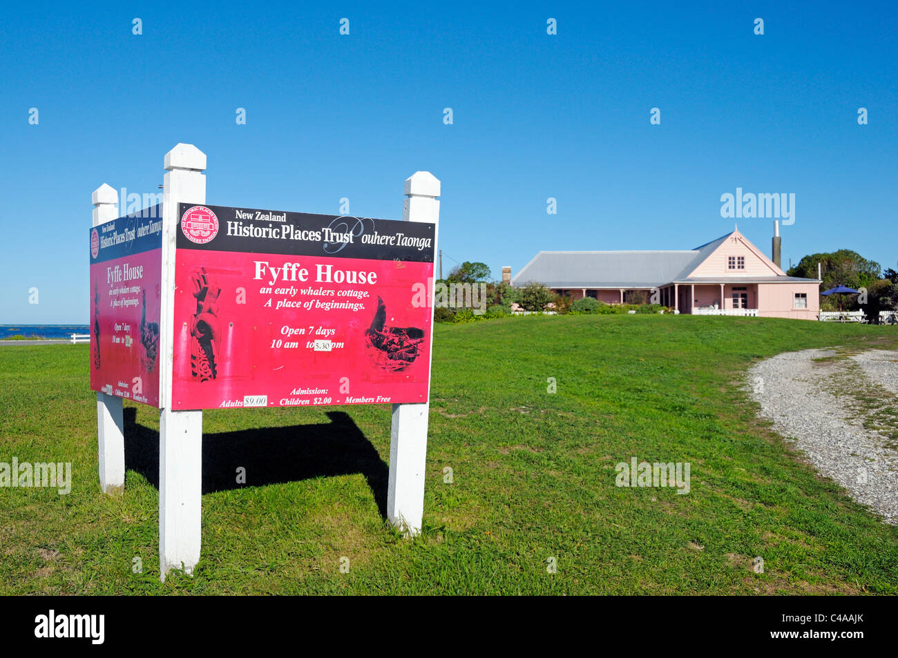 Museum Fyffe House, house of a whaler of 1842, New Zealand Historic