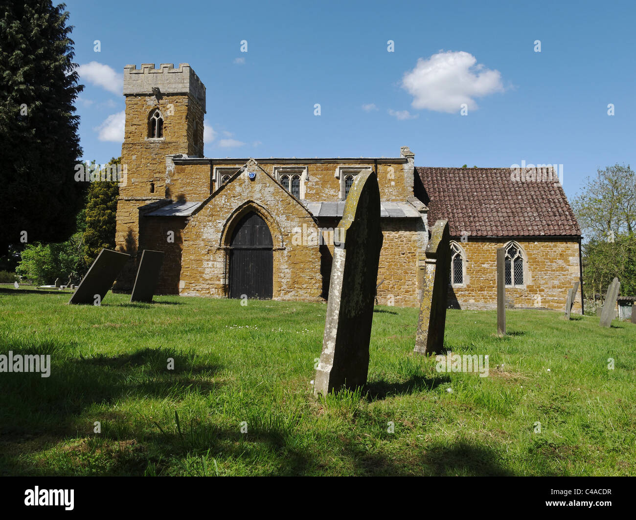 St Michael and All Saints Church, Eastwell, Leicestershire, England. Stock Photo