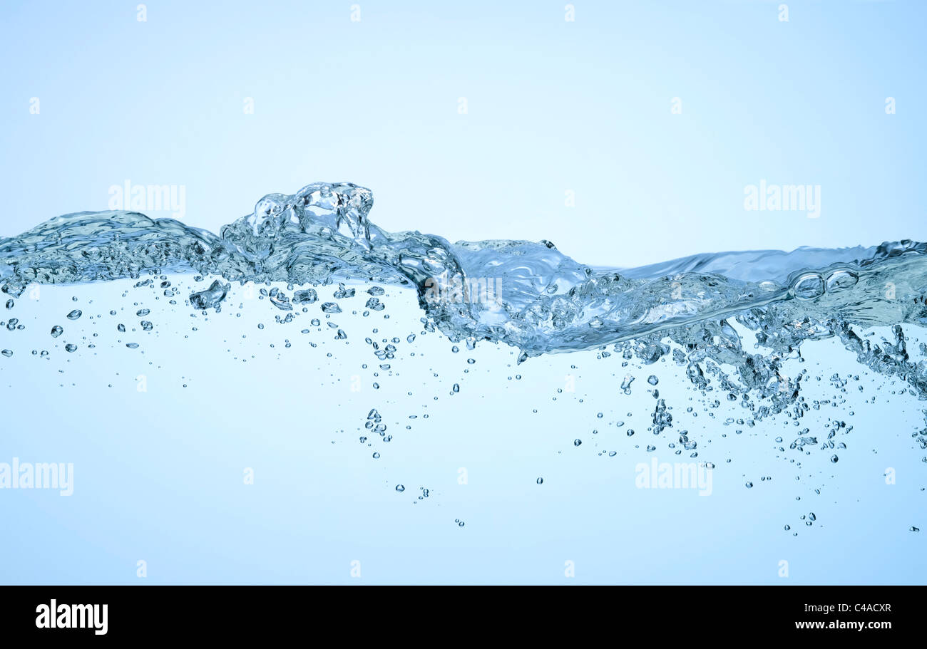 Water movement Stock Photo