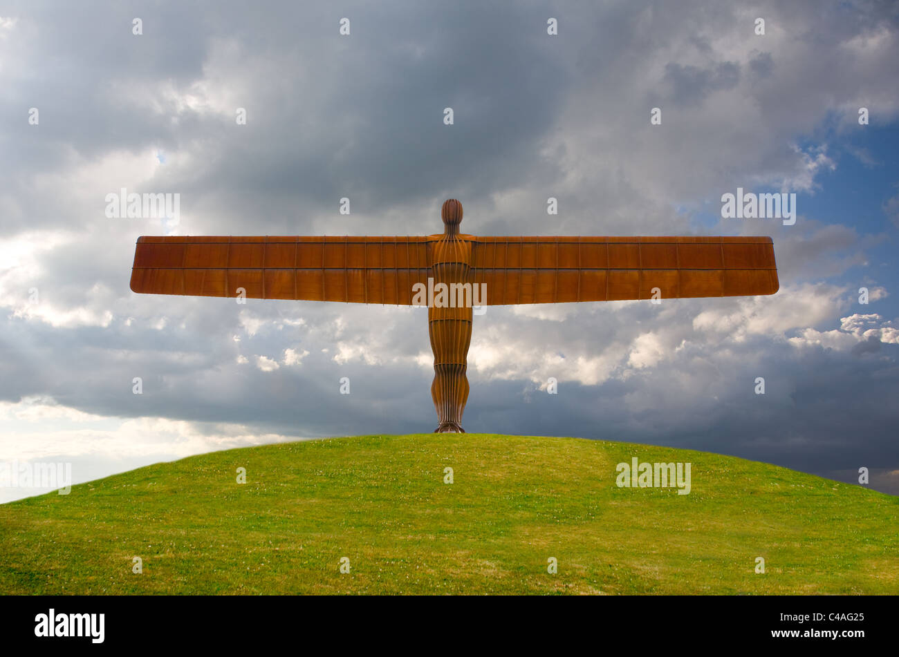 Angel of the North Stock Photo