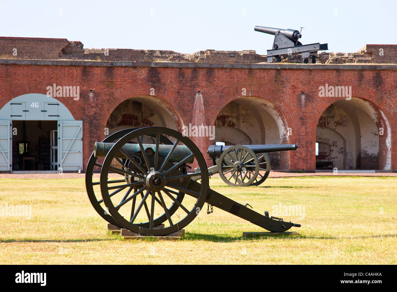 Fort Pulaski National Monument, Tybee Island, Georgia Stock Photo
