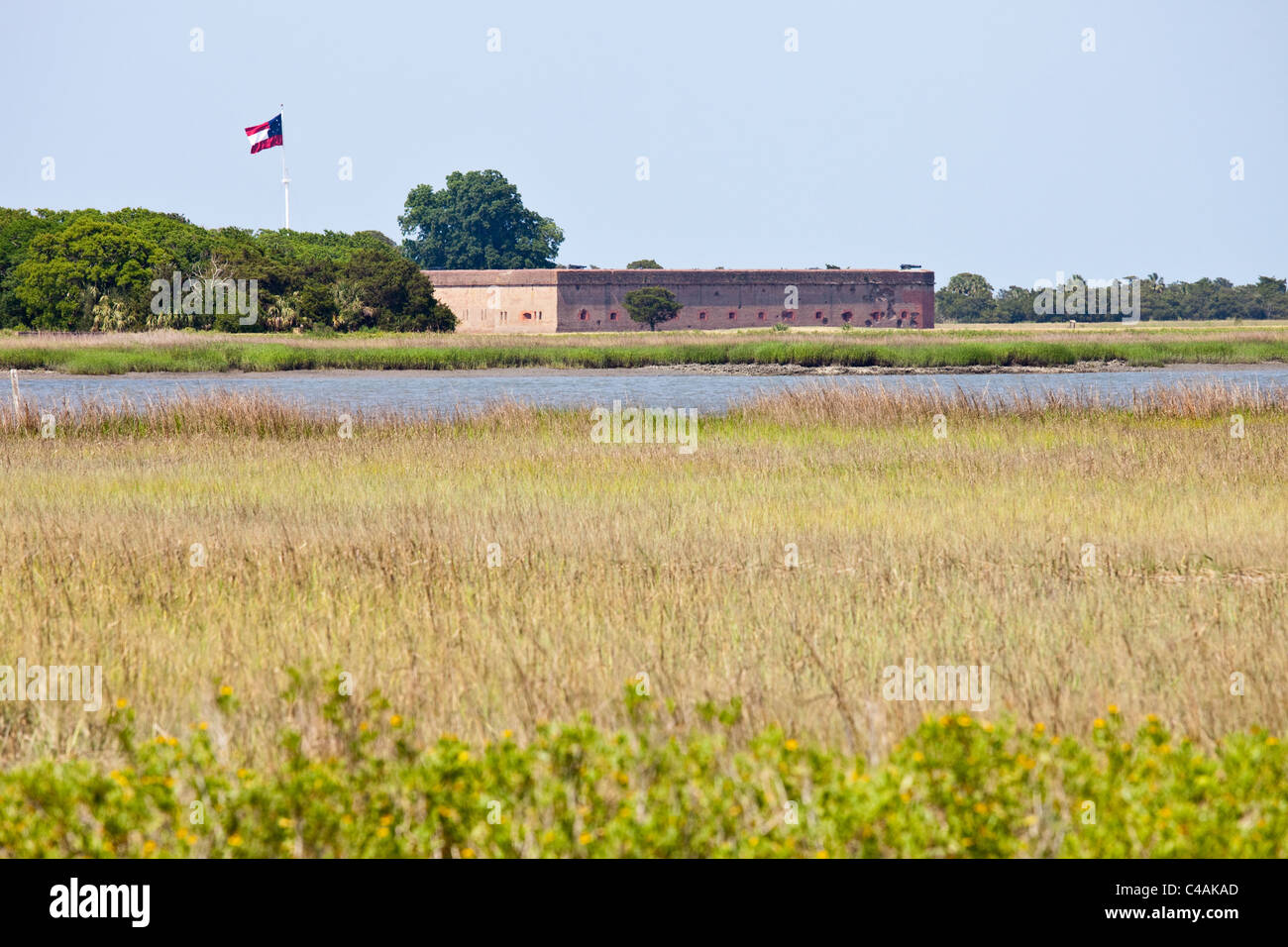 Fort Pulaski National Monument, Tybee Island, Stock Photo Alamy