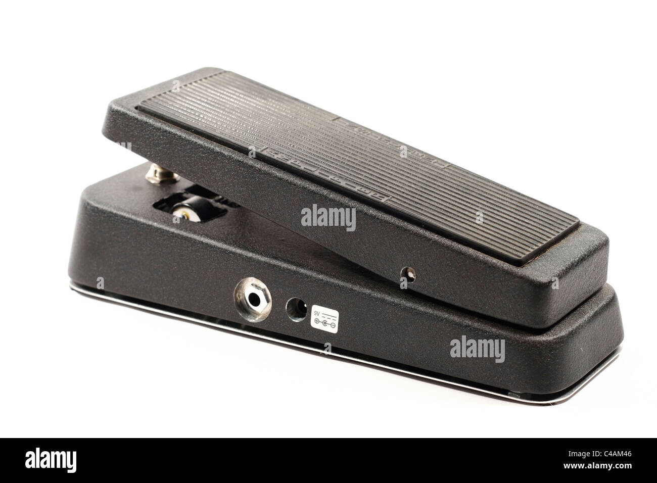 A guitar wah pedal for use with electric guitars Stock Photo Alamy