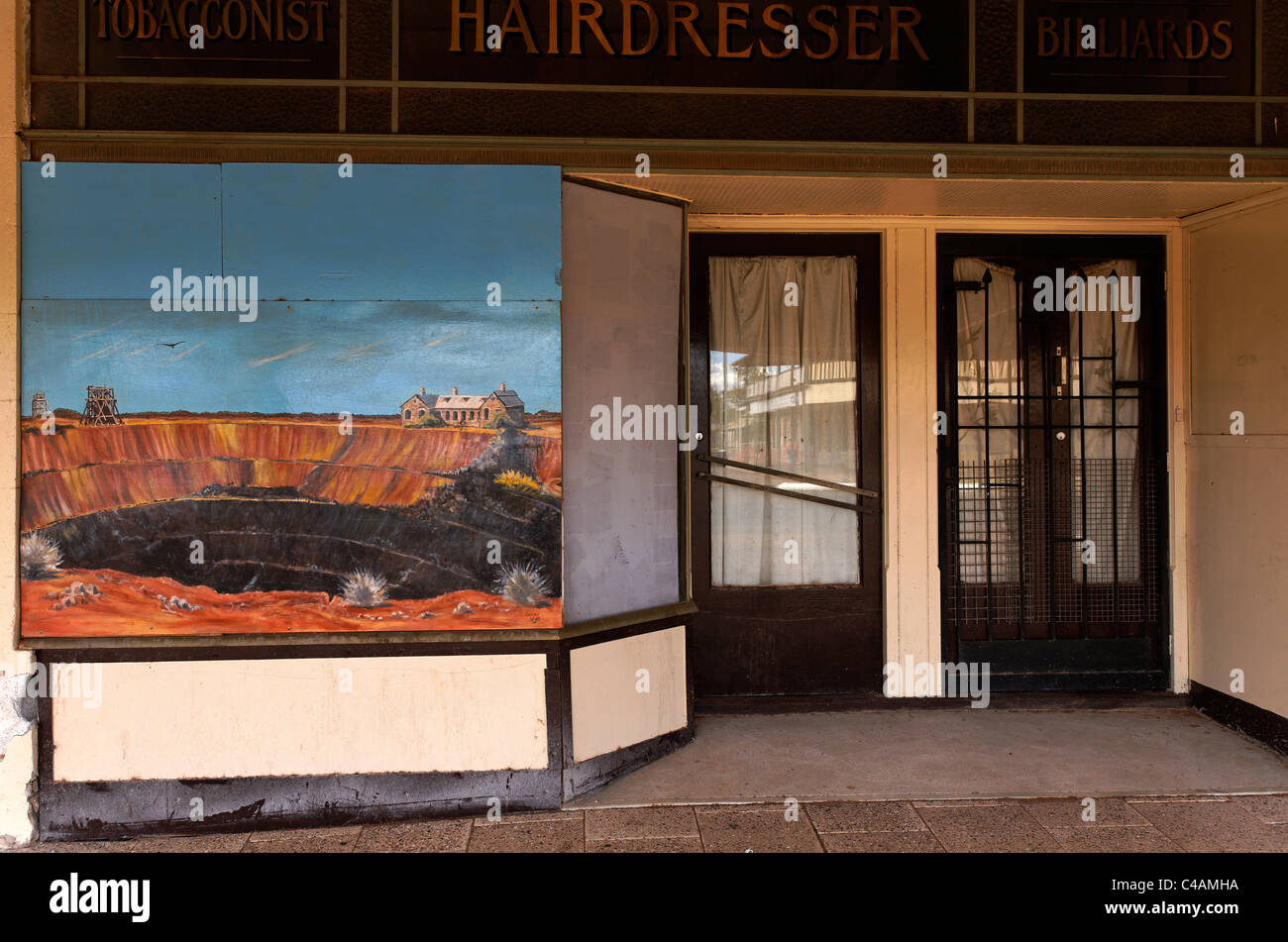 Historical Goldfields Shop, Cue Western Australia Stock Photo Alamy